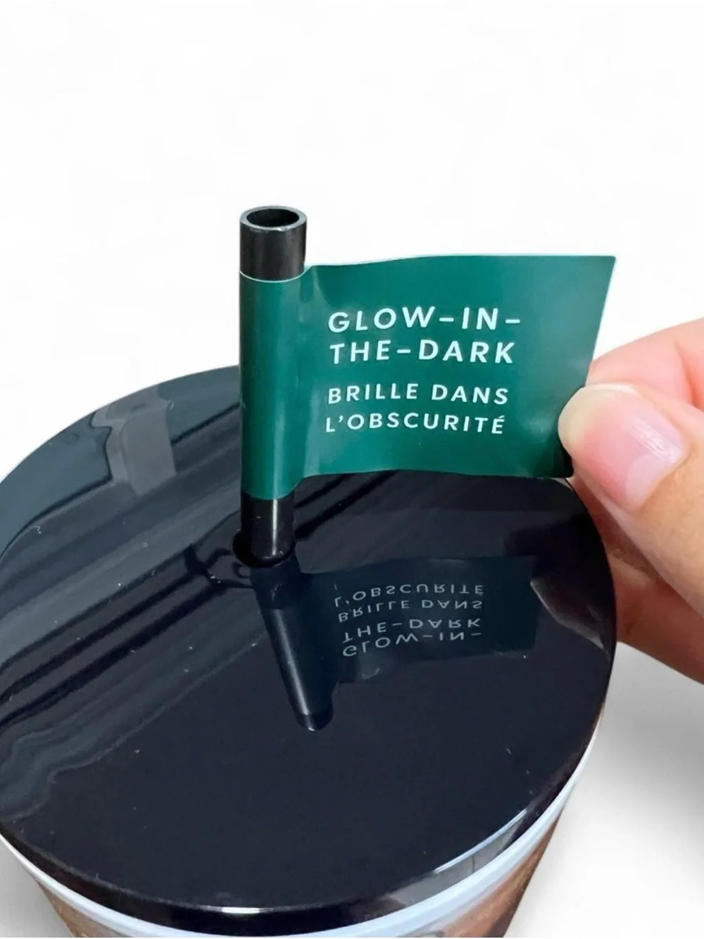 New Starbucks 2025 Halloween Night Moth & Moon Glow-in-the-Dark Venti Cold Cup